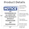 Signmission No Snowmobiles Allowed On This OSHA Notice Sign, Aluminum, 10in W x 14in L, 2PK OS-2PACK-NS-A-1014-V-14814 - alternate 3